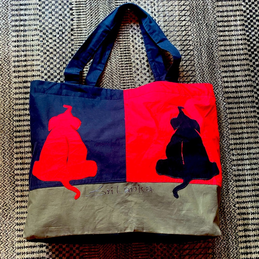 SRI LANKA ELEPHANT HANDBAG